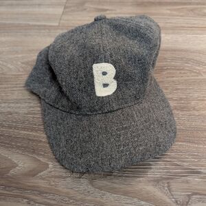Knickerbocker Gray Wool Brooklyn Strapback Hat